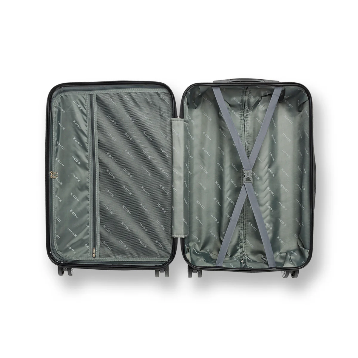 Trolley medio nero in ABS Romeo Gigli - Image 3