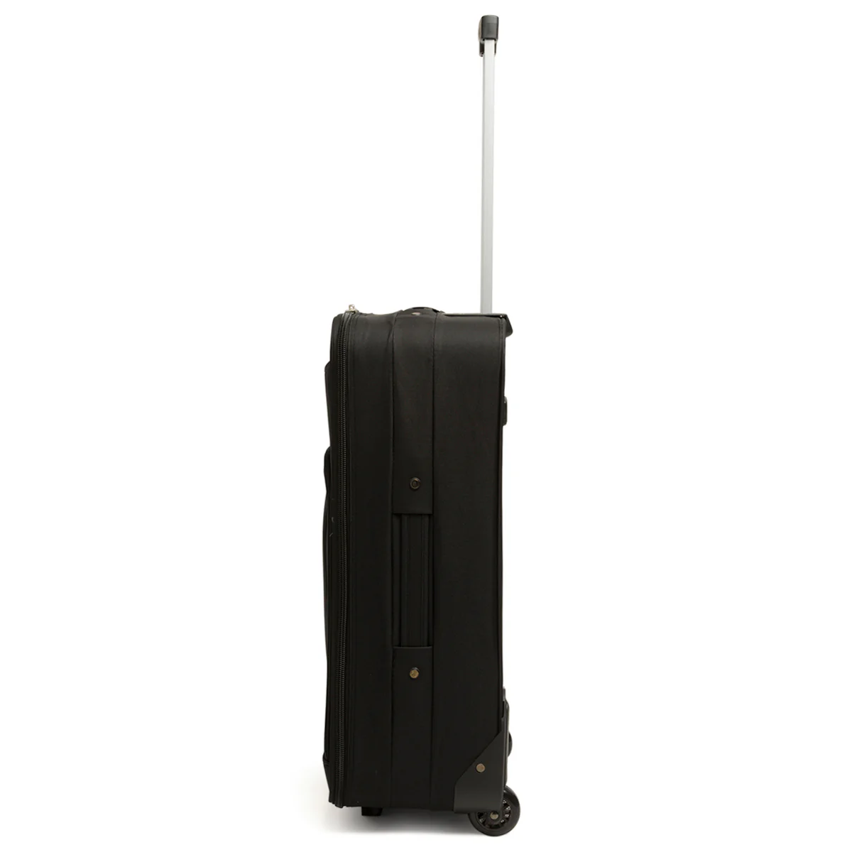 Trolley medio nero in tessuto Govago - Image 2