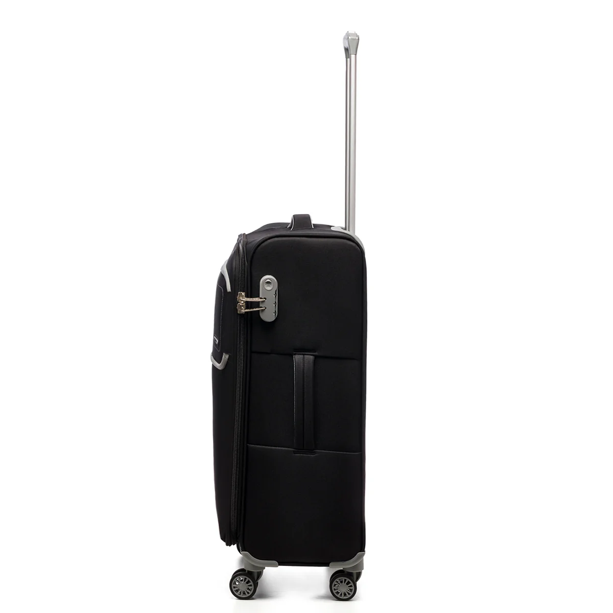 Trolley medio nero in tessuto Romeo Gigli - Image 2
