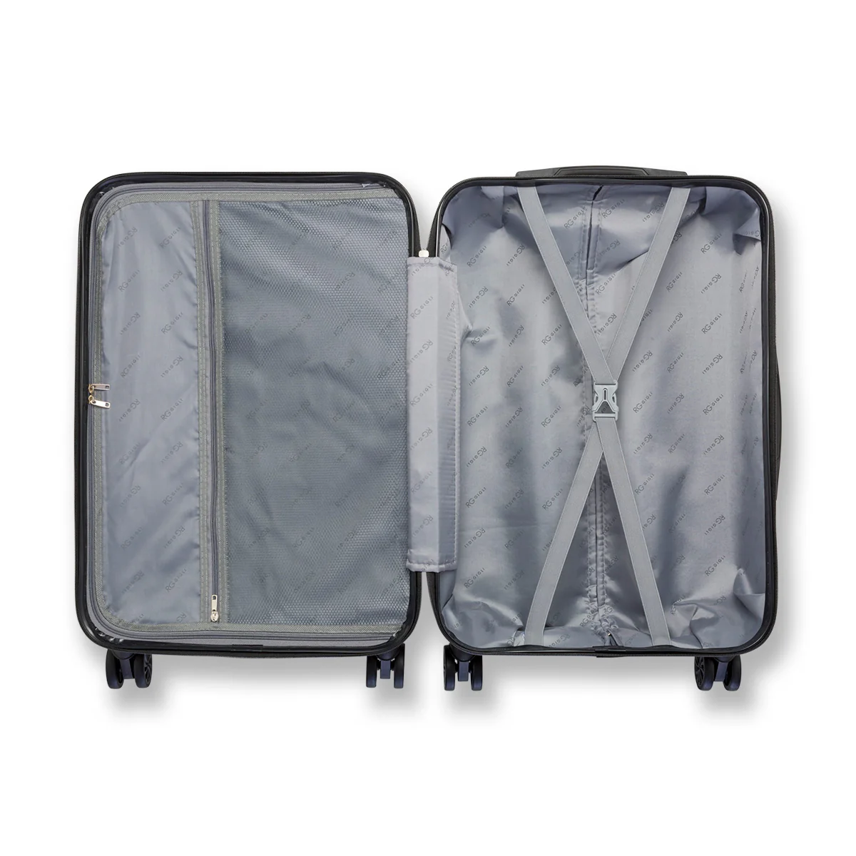 Trolley medio rigido argento in ABS Romeo Gigli - Image 6