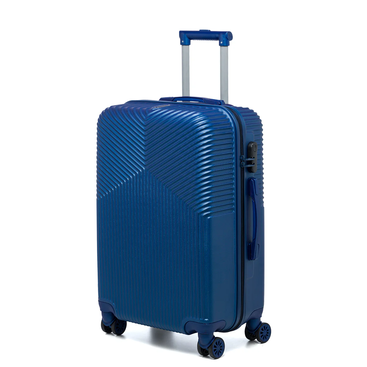 Trolley medio rigido blu in ABS Govago