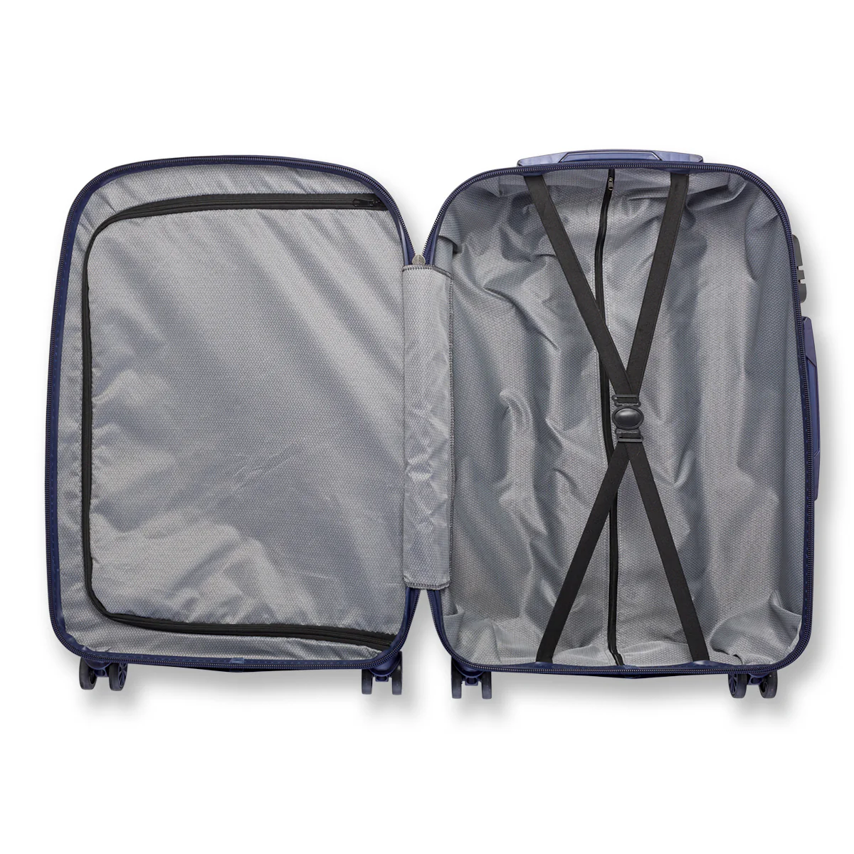 Trolley medio rigido blu in ABS Romeo Gigli - Image 6