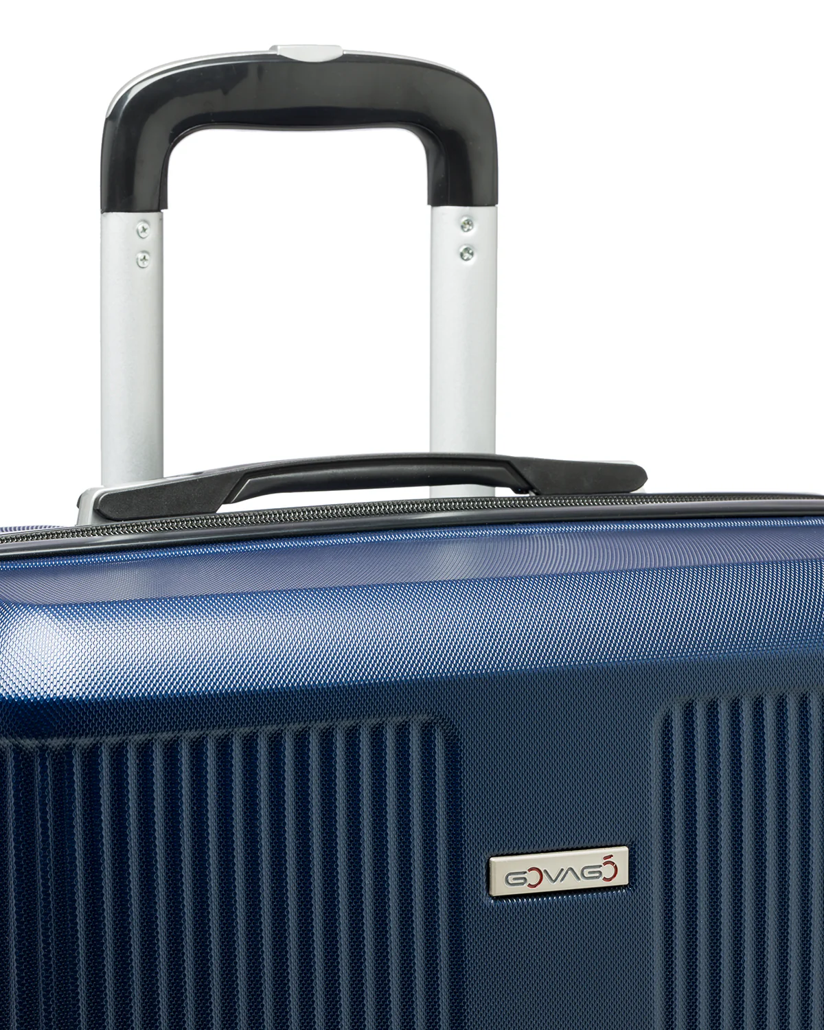 Trolley medio rigido blu navy in ABS Govago - Image 3