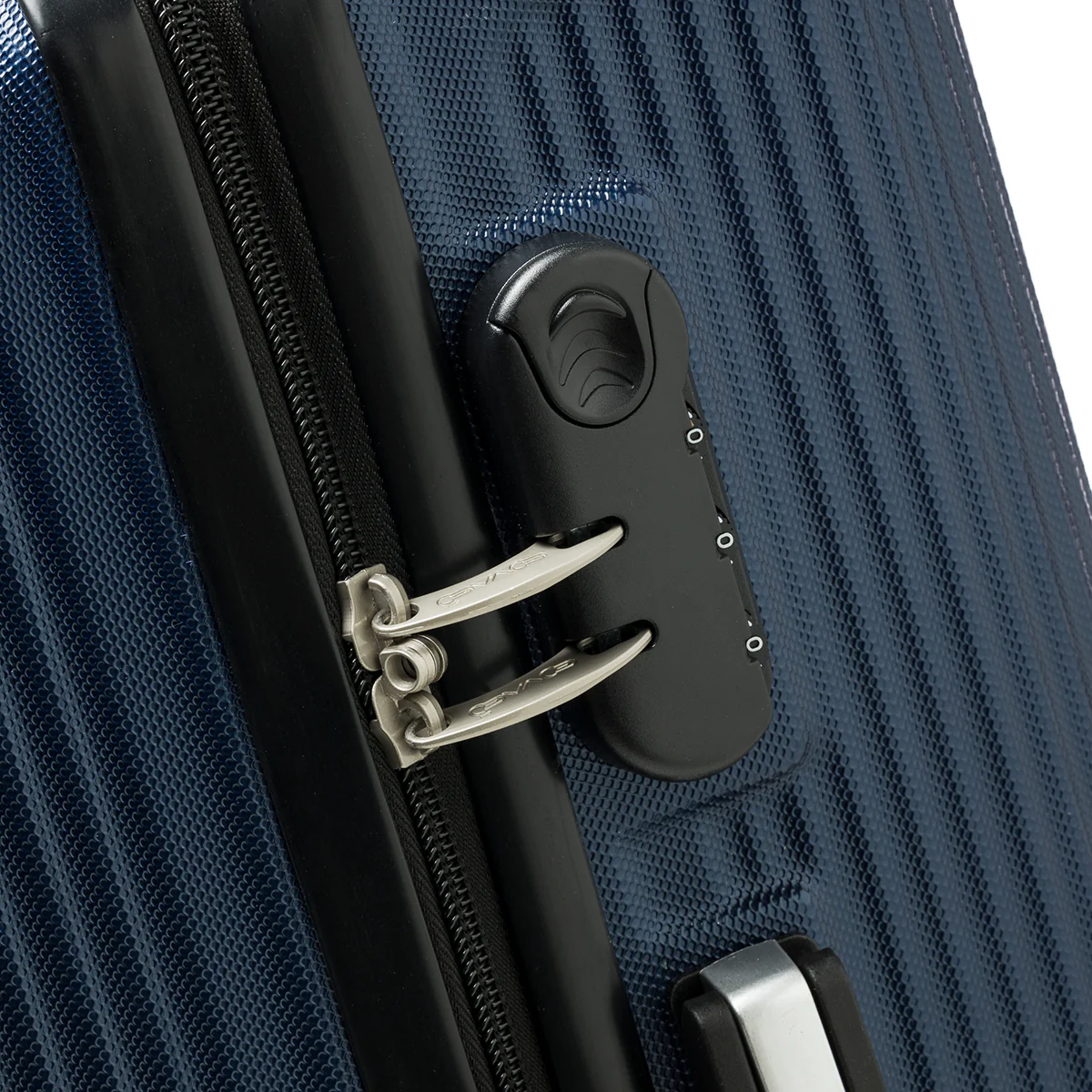 Trolley medio rigido blu navy in ABS Govago - Image 4