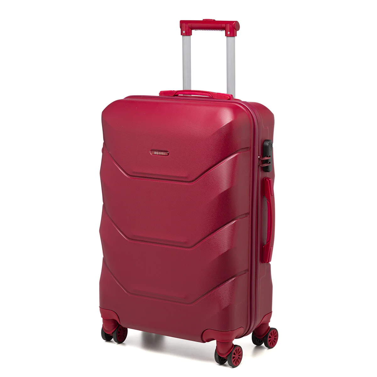 Trolley medio rigido bordeaux in ABS Romeo Gigli - Image 7