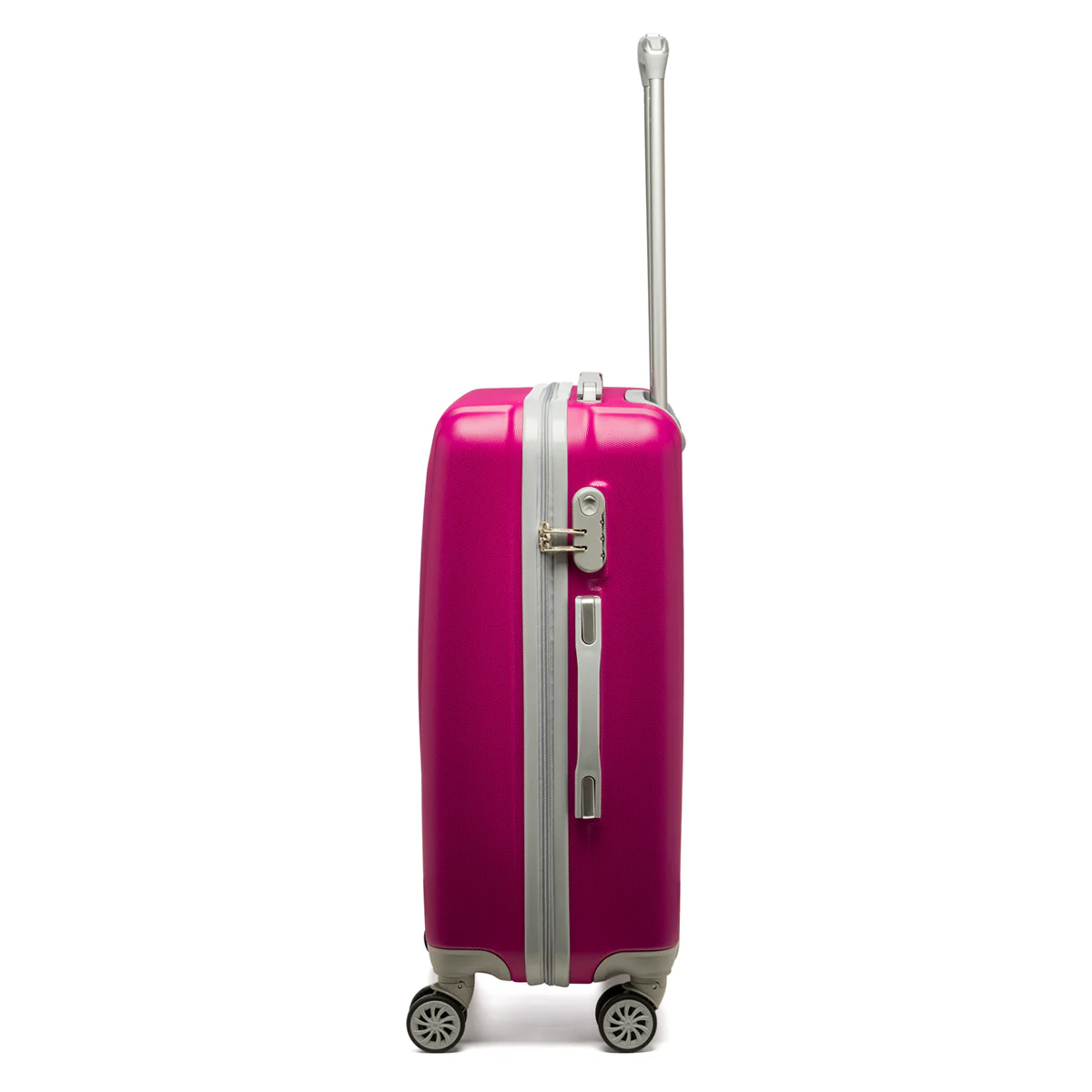 Trolley medio rigido fucsia in ABS Govago - Image 2