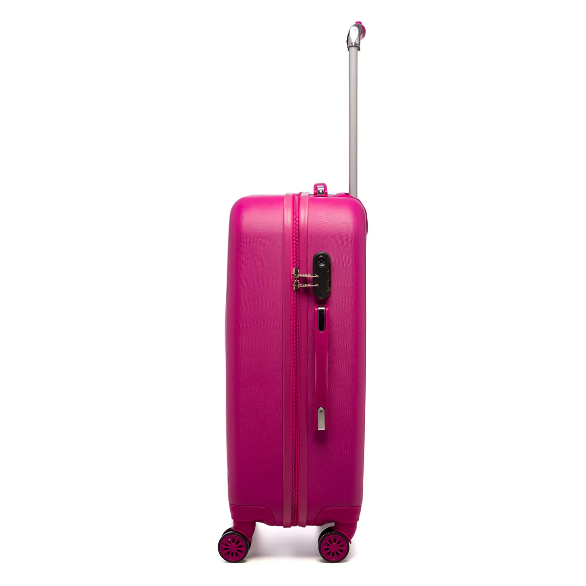 Trolley medio rigido fucsia in ABS Govago - Image 2