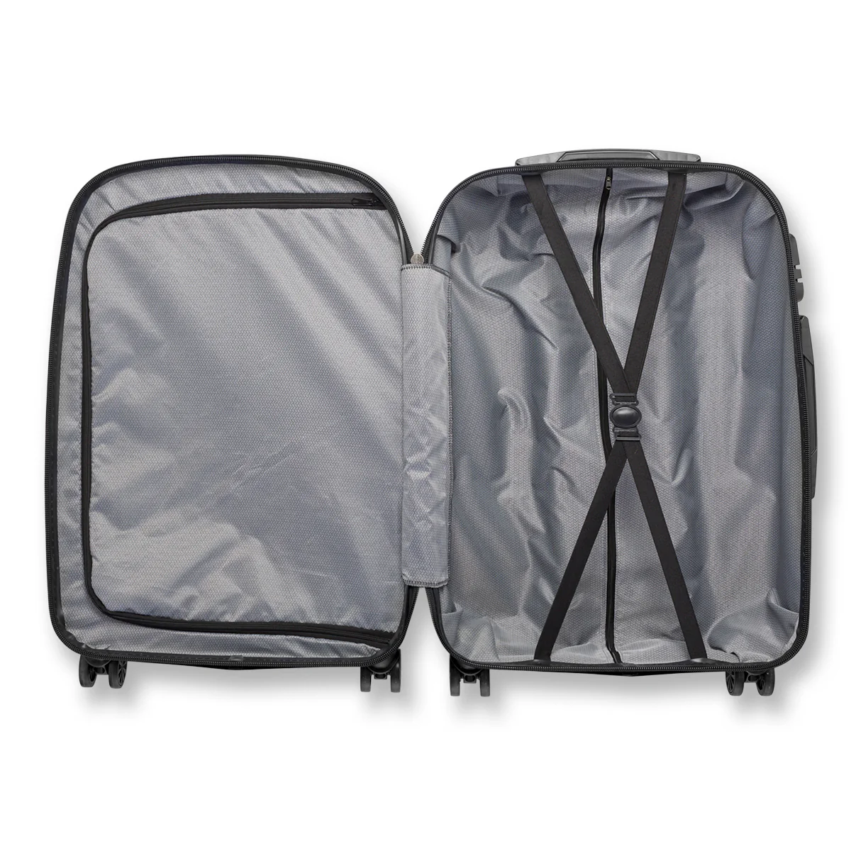 Trolley medio rigido nero in ABS Romeo Gigli - Image 6