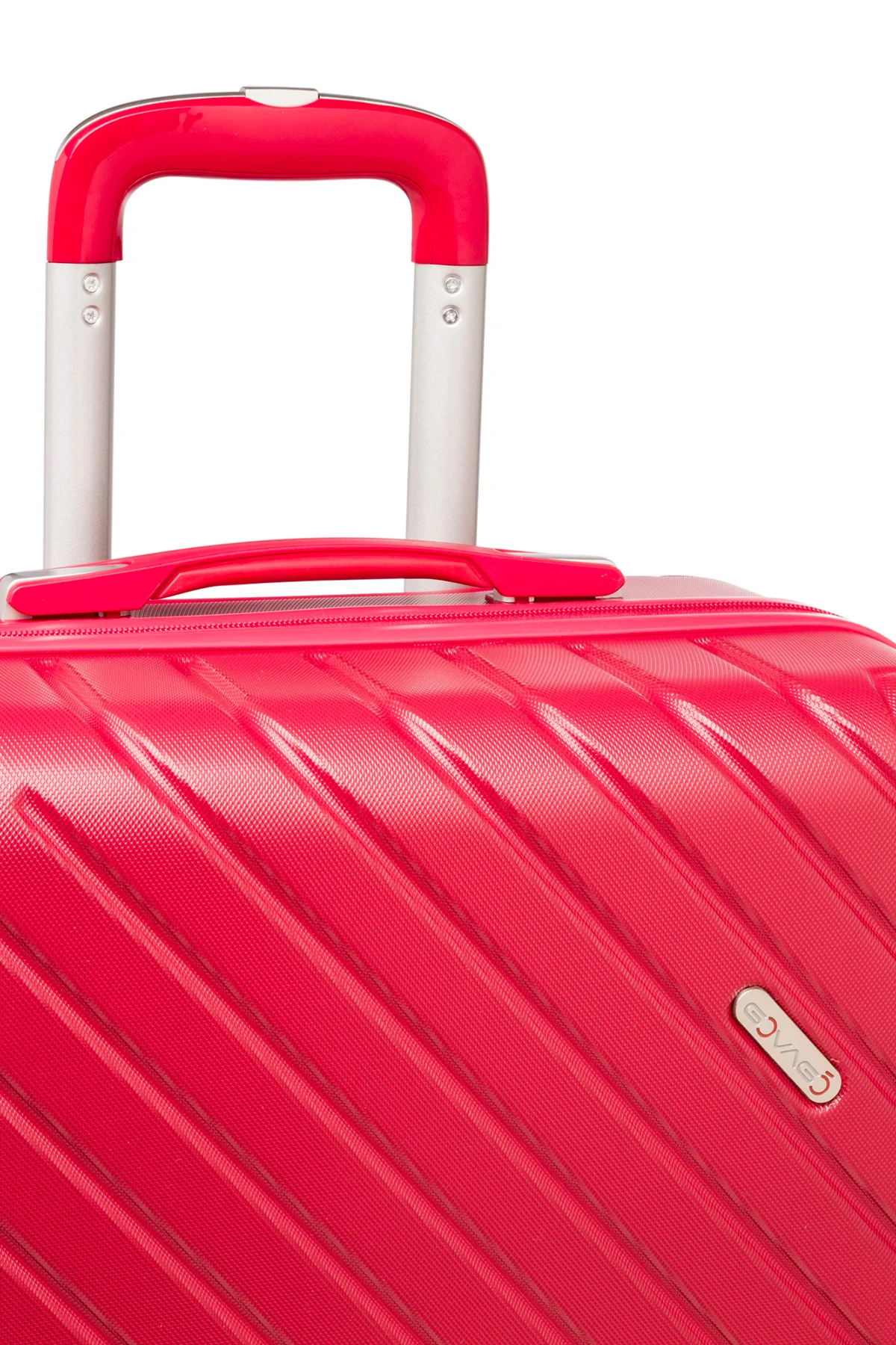 Trolley medio rosso in ABS Govago - Image 3