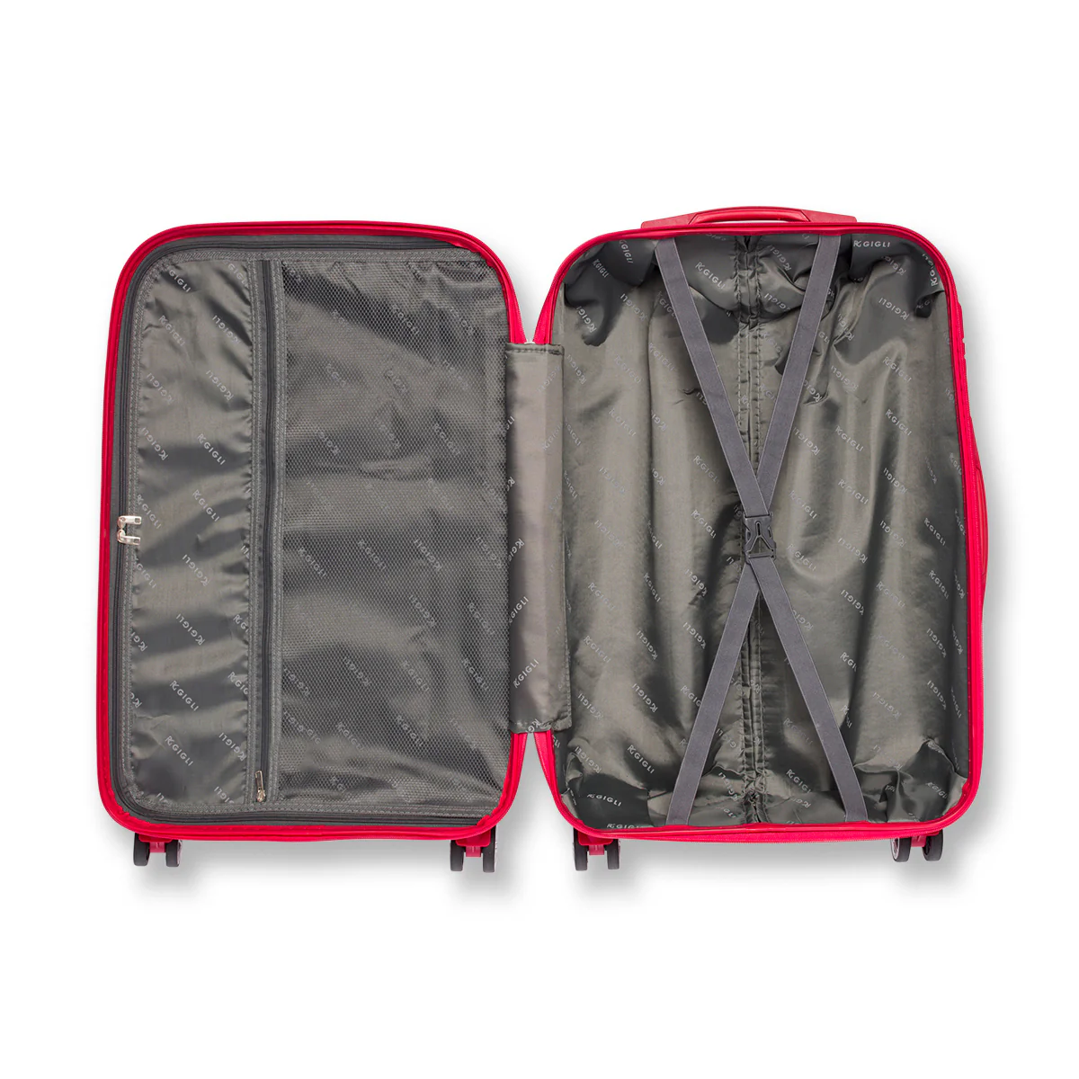 Trolley medio rosso in ABS Romeo Gigli - Image 6