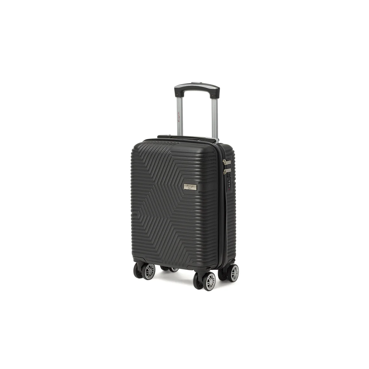 Trolley mini sotto sedile per voli low cost nero in ABS Romeo Gigli