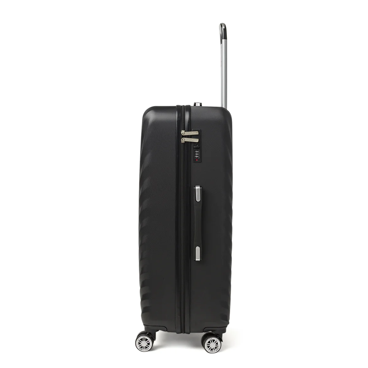 Trolley nero rigido e resistente per viaggi lunghi Romeo Gigli Milano - Image 2