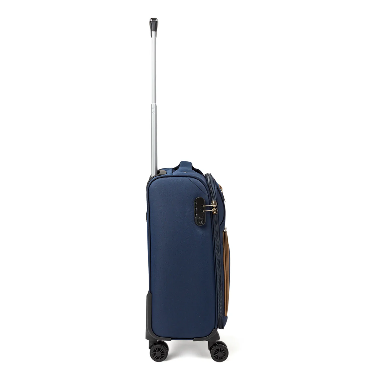Trolley piccolo blu in tessuto Govago - Image 2
