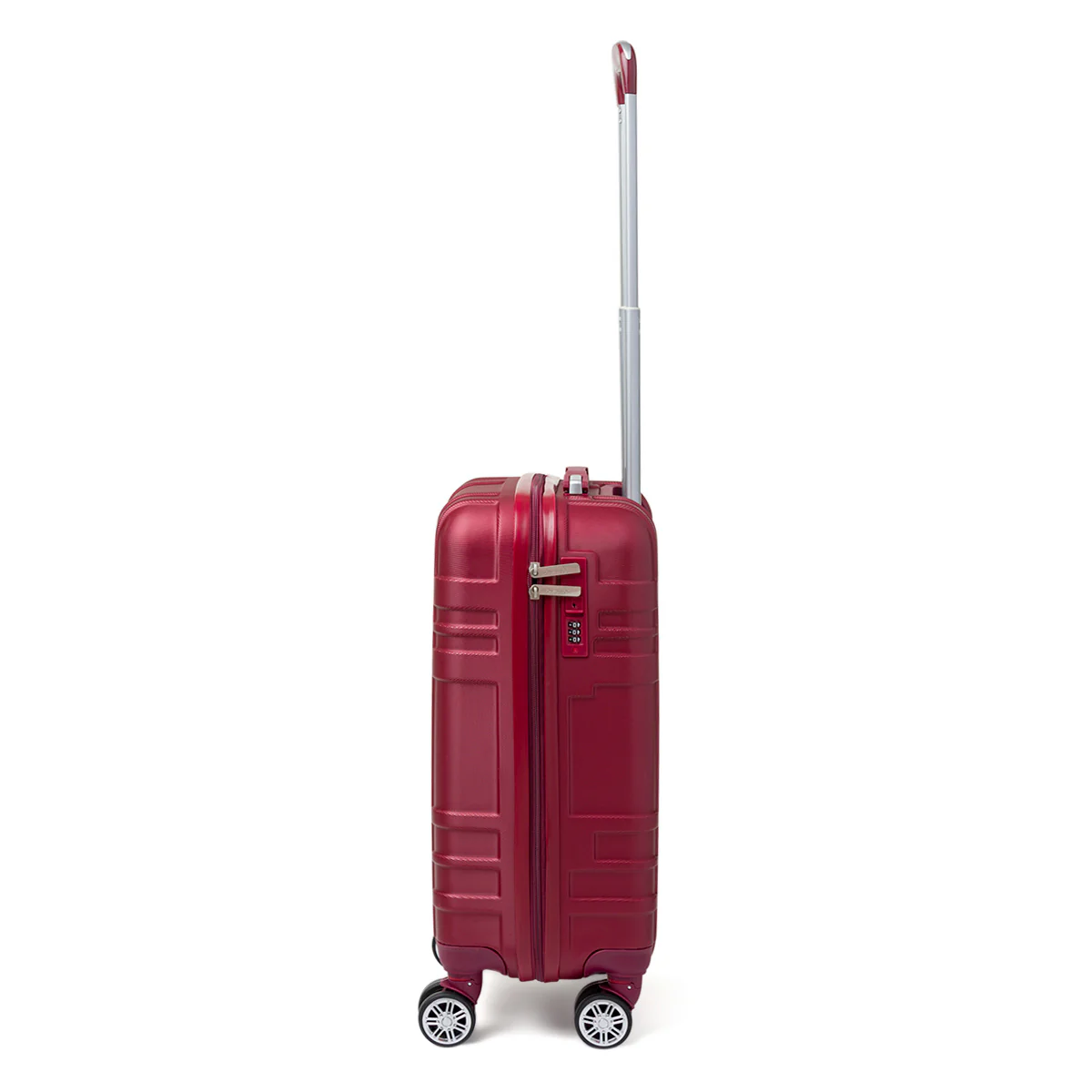 Trolley piccolo da cabina in abs rosso bordeaux Govago - Image 2