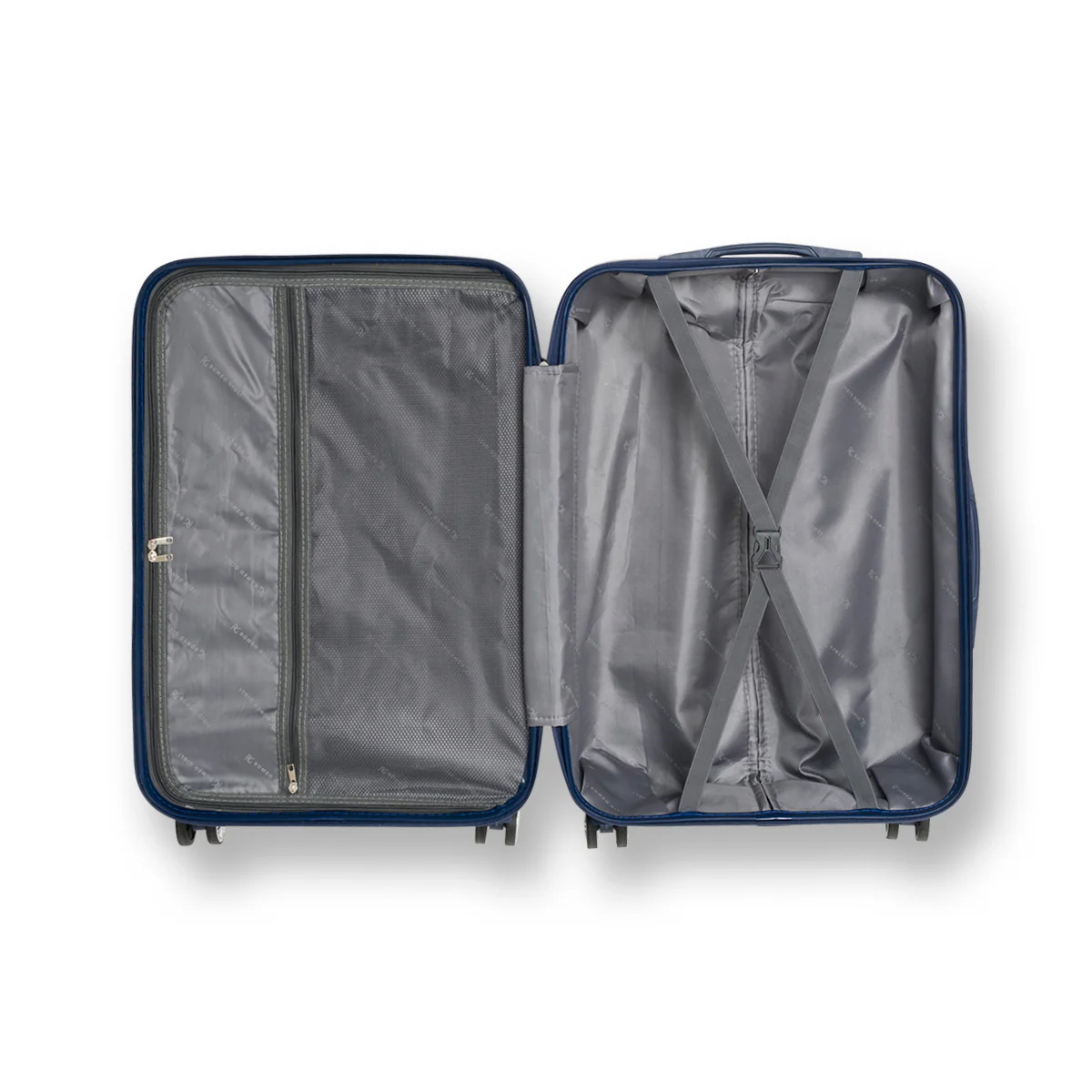 Trolley piccolo in abs blu navy Romeo Gigli - Image 4