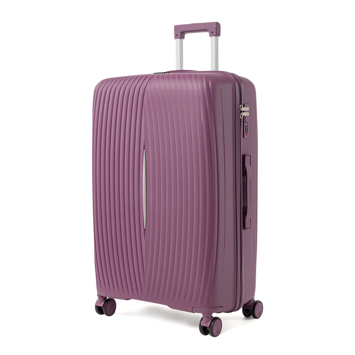 Trolley rigido viola Romeo Gigli grande capiente e resistente