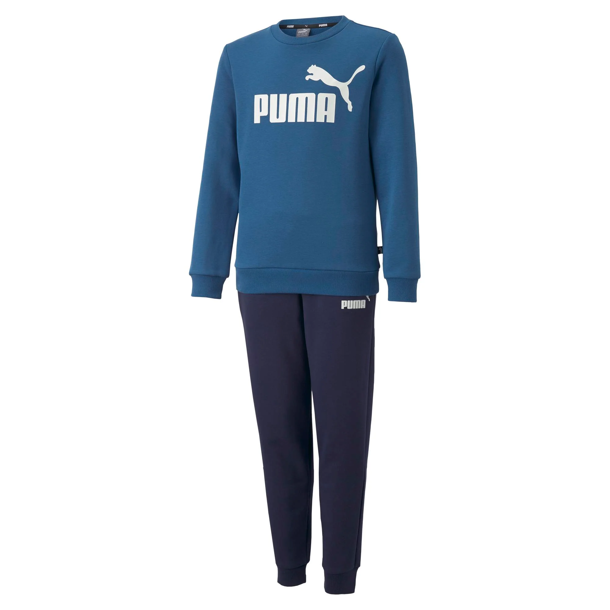 Tuta blu da bambino Puma No.1 Logo