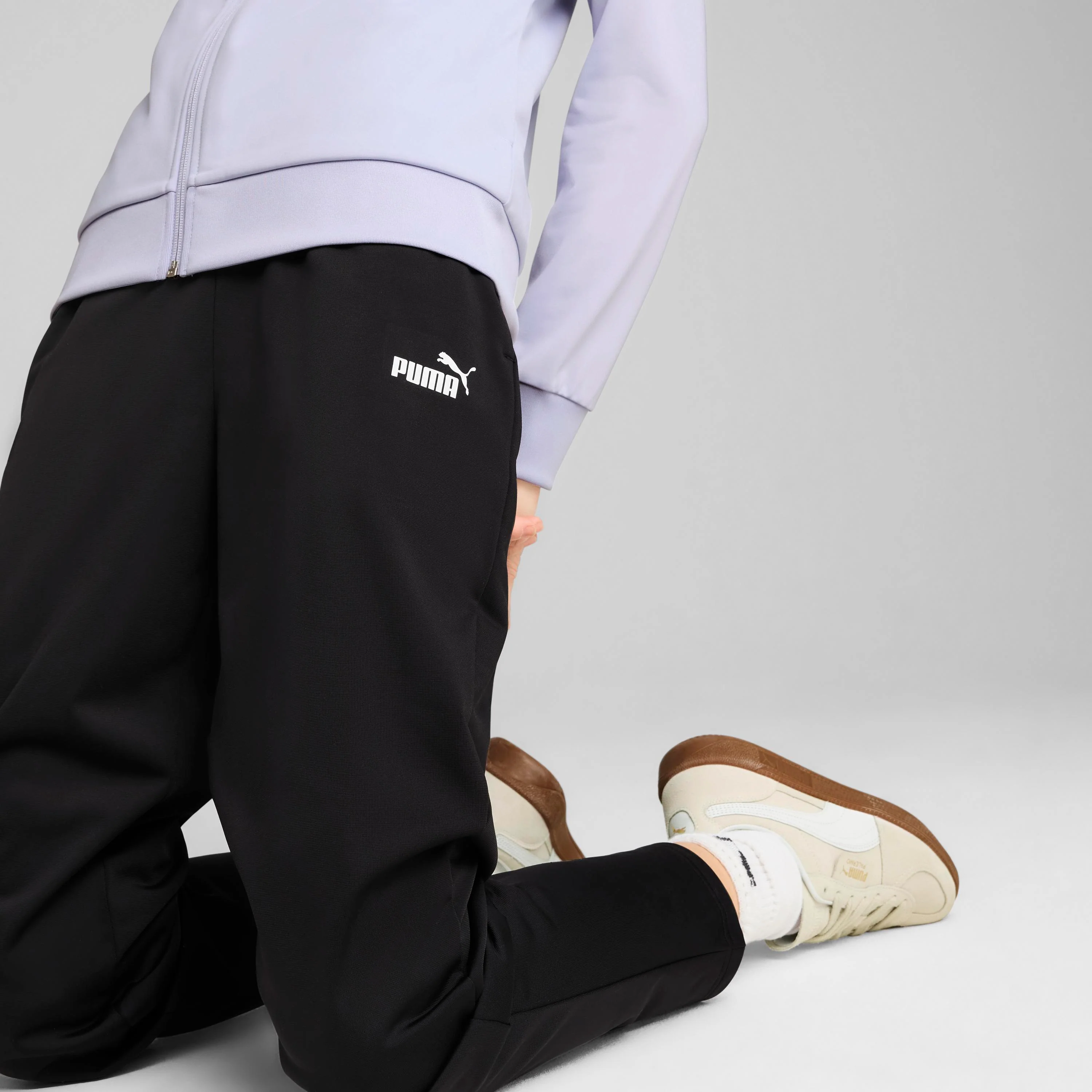 Tuta sportiva nera da Donna con zip Poly Suit Puma - Image 6