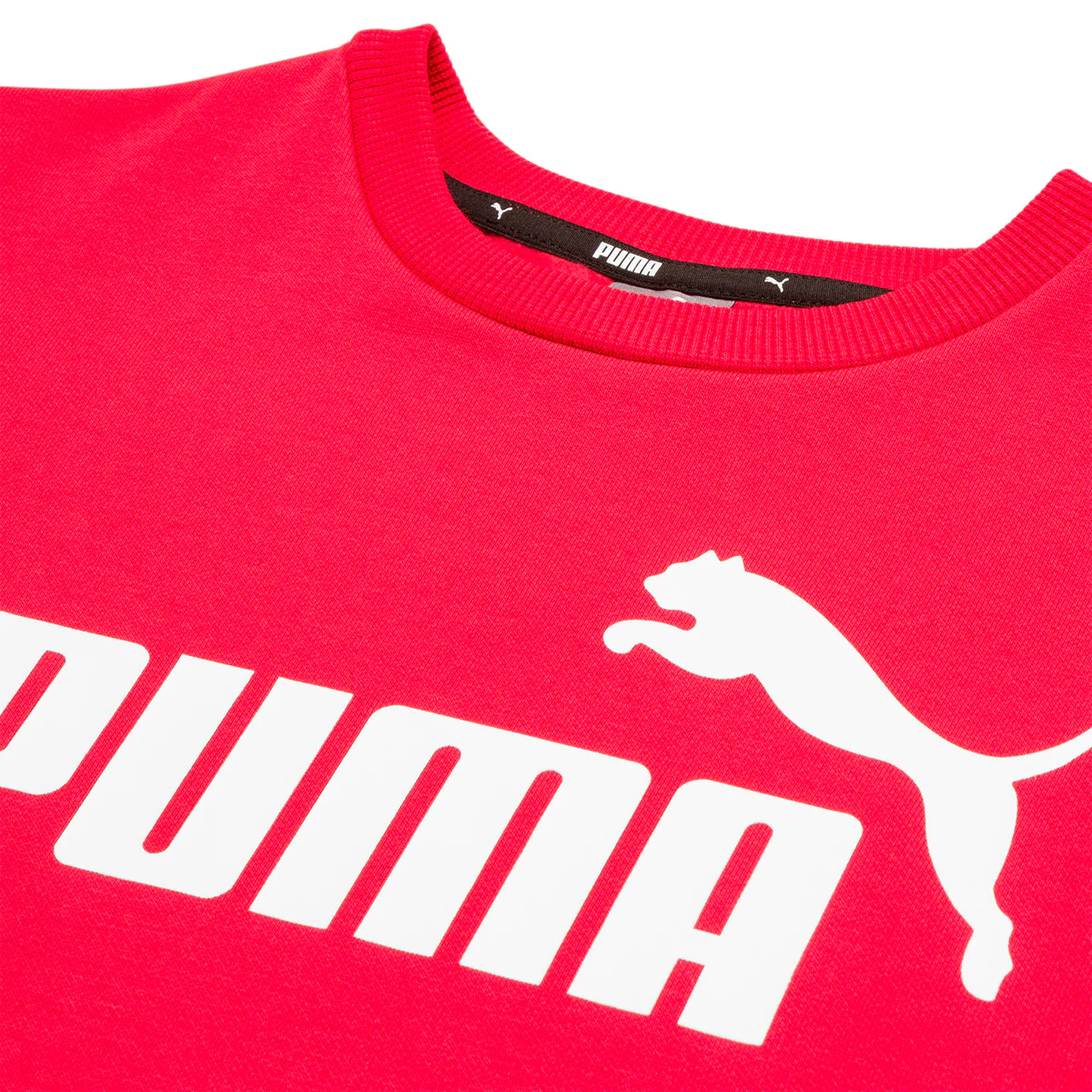 Tuta sportiva rossa e nera da bambino con logo Puma - Image 7