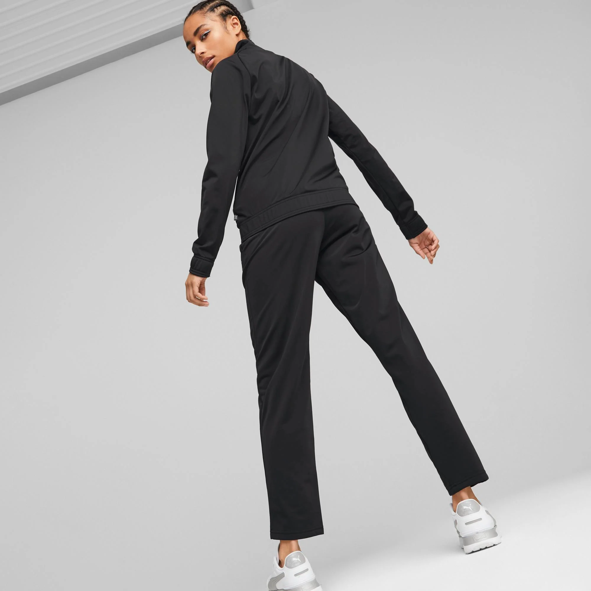Tuta tricot nera da donna Puma Classic OP - Image 2
