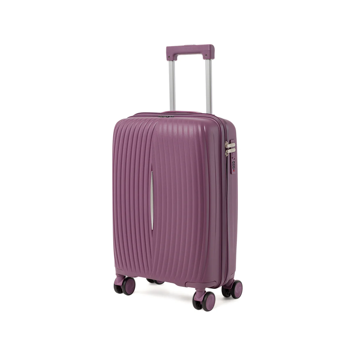 Valigia da cabina viaggio viola rigida leggera Romeo Gigli Milano