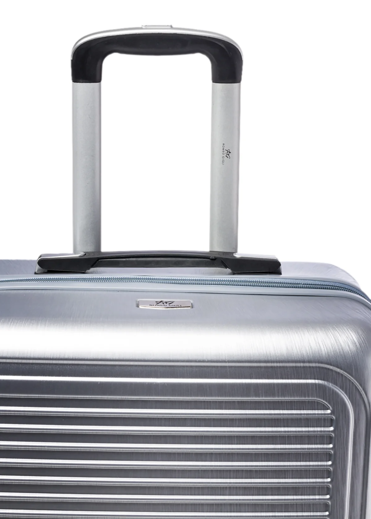 Trolley grande in ABS color argento Romeo Gigli - Image 3