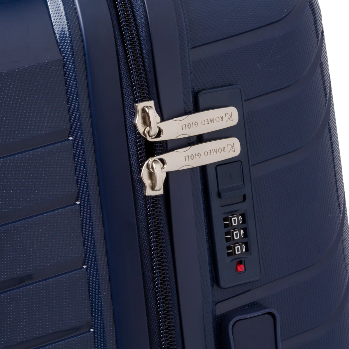 Valigia media in abs blu Romeo Gigli - Image 3