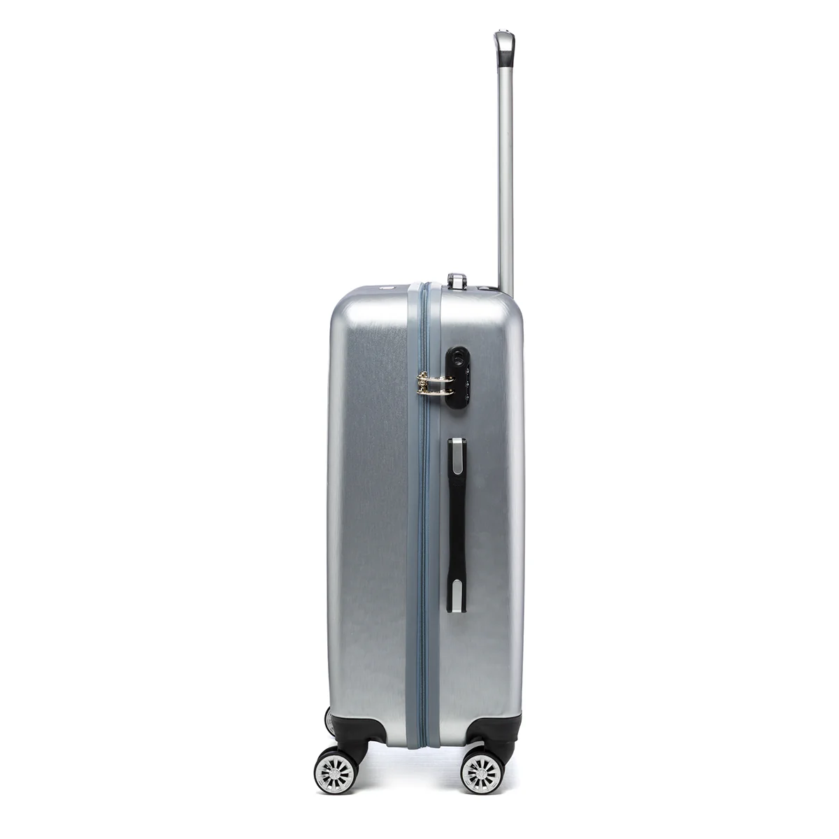 Trolley medio in ABS color argento Romeo Gigli - Image 2