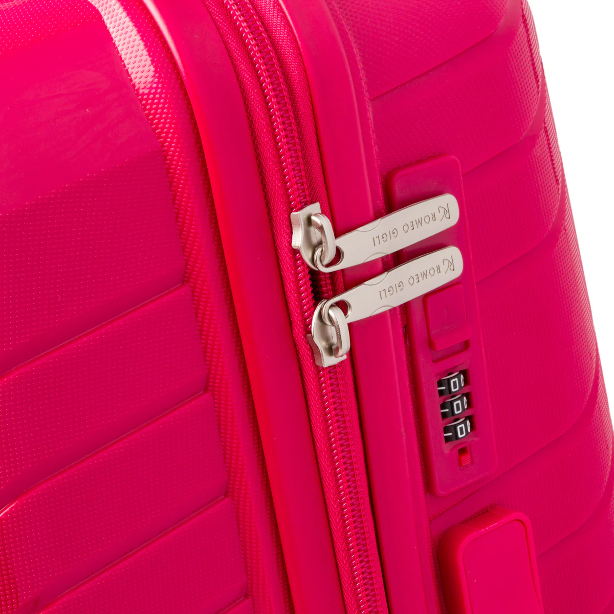 Valigia media in abs rosso Romeo Gigli - Image 3