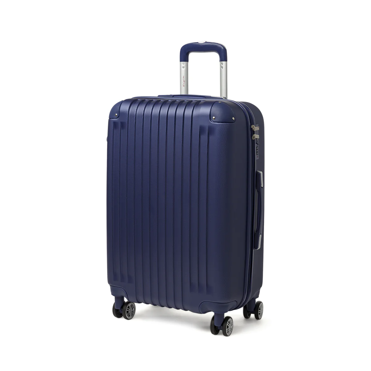 Valigia media rigida blu in ABS resistente Romeo Gigli Milano