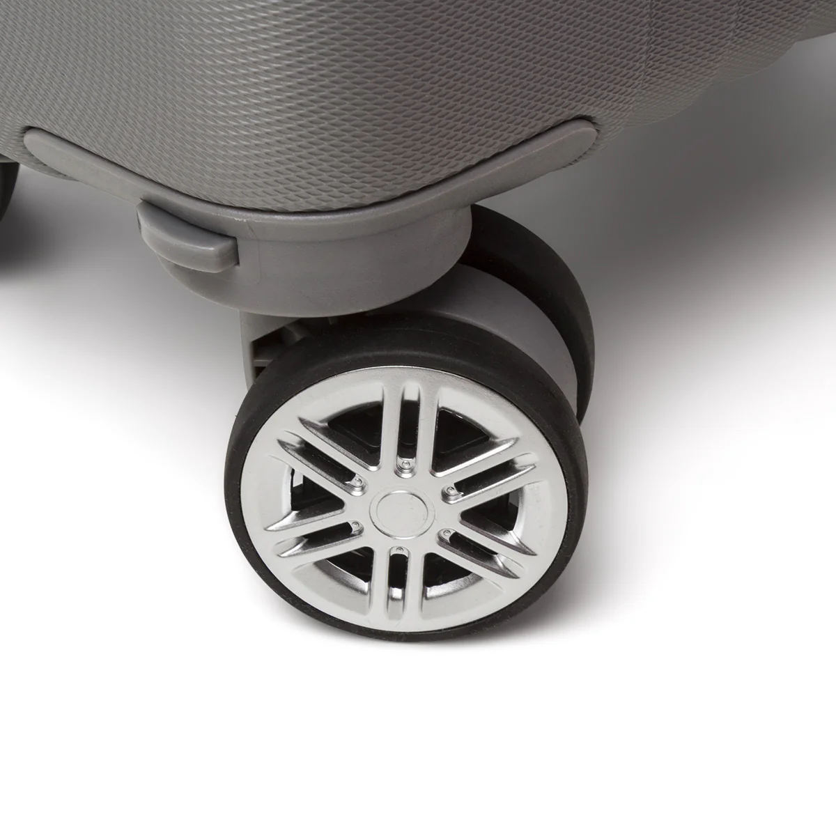 Valigia mini sotto sedile per voli low cost argento in ABS Romeo Gigli - Image 5