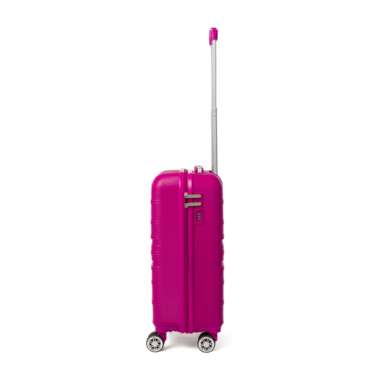 Valigia piccola da cabina rigida fucsia in ABS Romeo Gigli Milano - Image 2