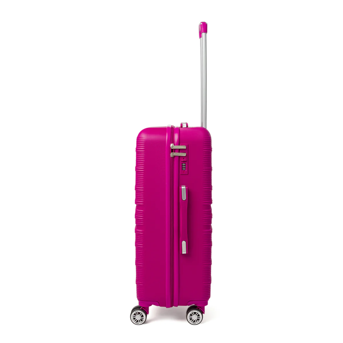 Valigia rigida fucsia con chiusura a combinazione Romeo Gigli Milano - Image 2