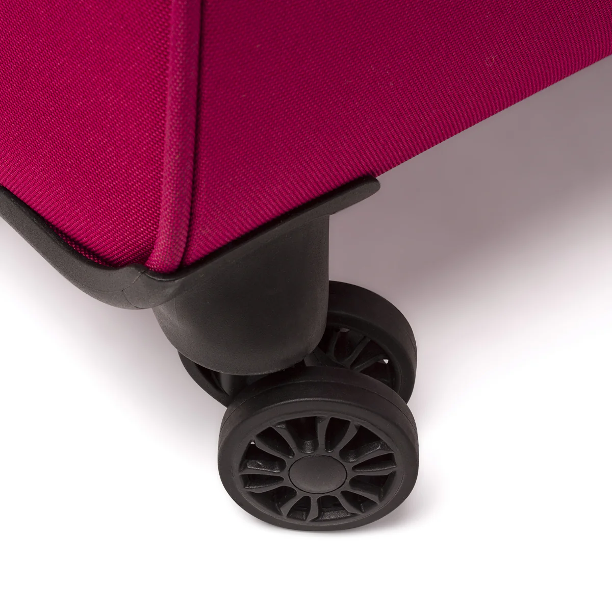 Valigia trolley piccolo rosso in tessuto resistente Romeo Gigli Milano - Image 4