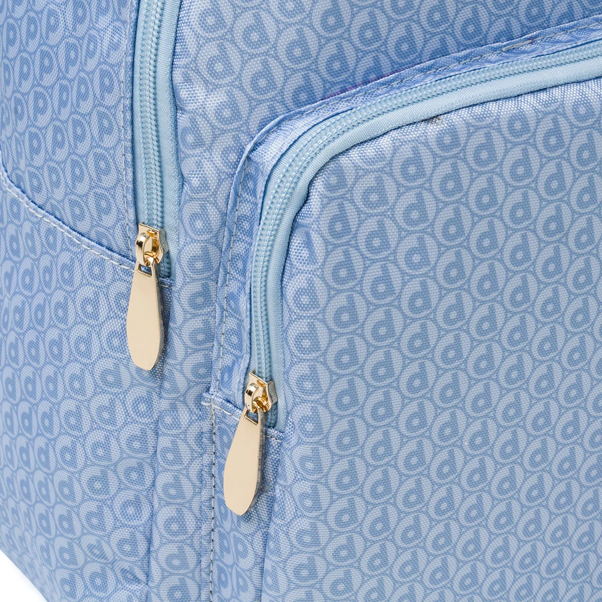 Zaino azzurro da Donna con stampa monogram Dimensione Danza - Image 3