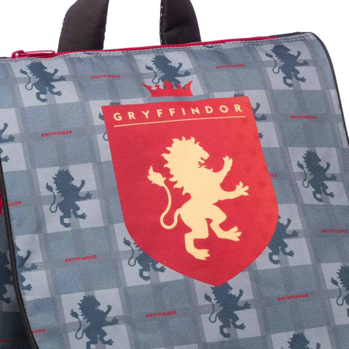 Zaino da scuola grigio con stemma Grifondoro - Harry Potter - Image 3