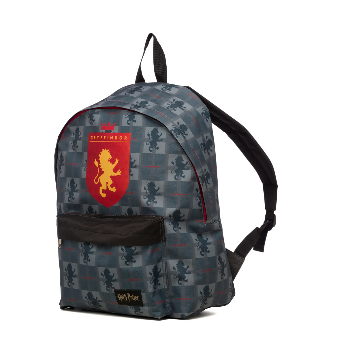 Zaino da scuola grigio con stemma Grifondoro - Harry Potter - Image 2