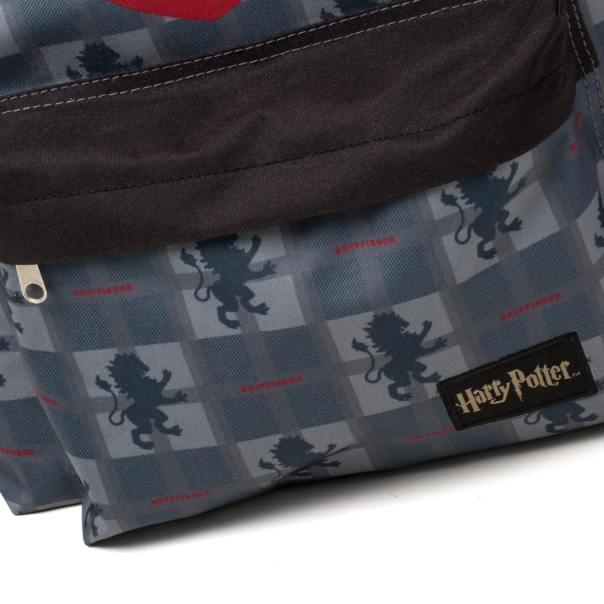 Zaino da scuola grigio con stemma Grifondoro - Harry Potter - Image 4