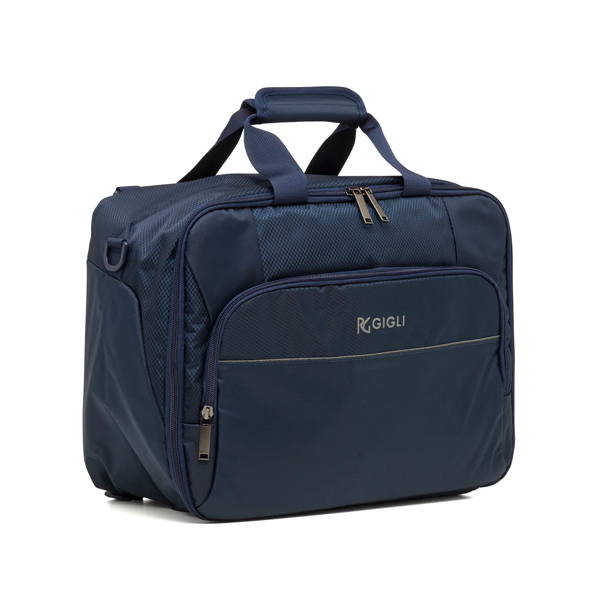 Borsa Zaino da Viaggio con zip Blu Romeo Gigli - Image 3