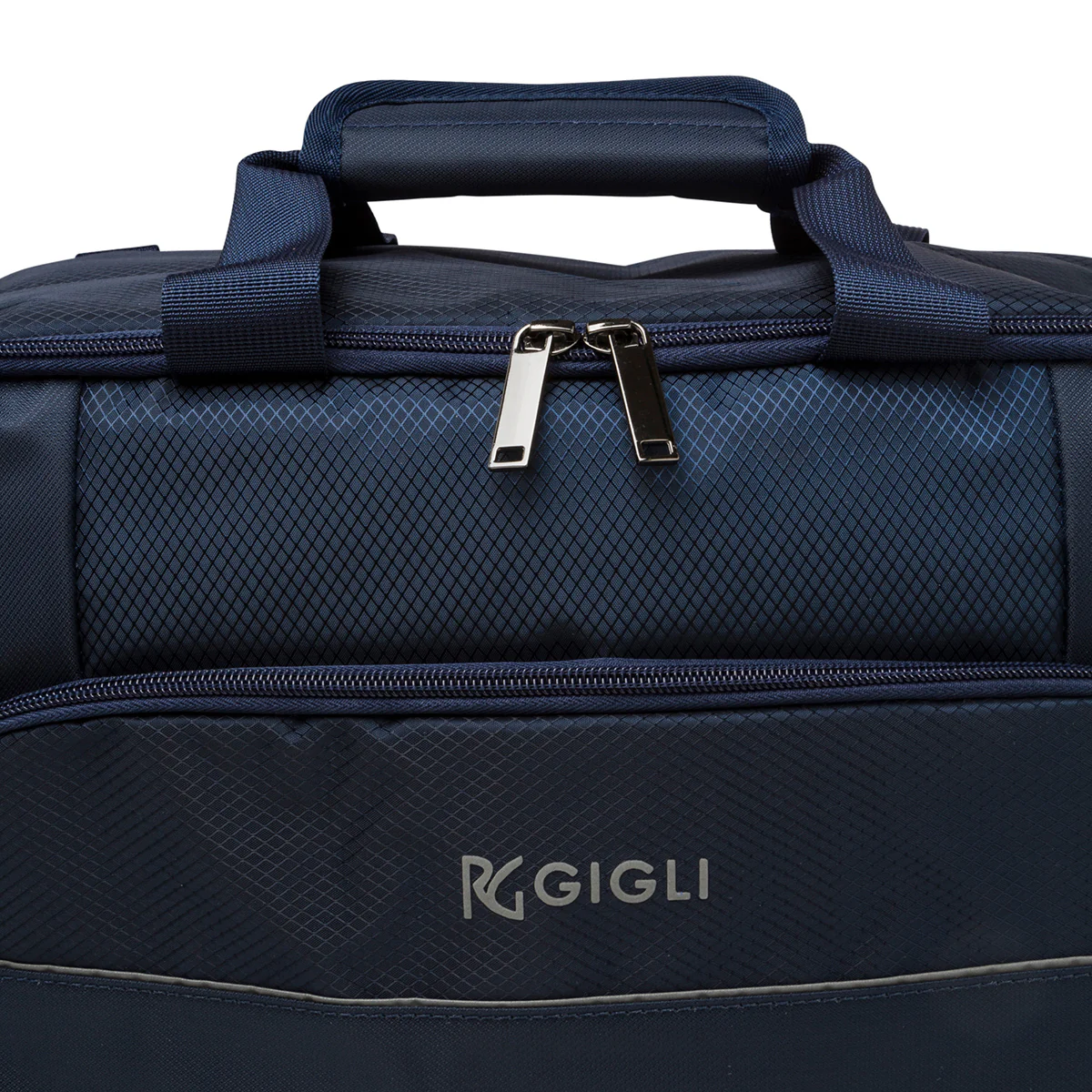 Borsa Zaino da Viaggio con zip Blu Romeo Gigli - Image 6
