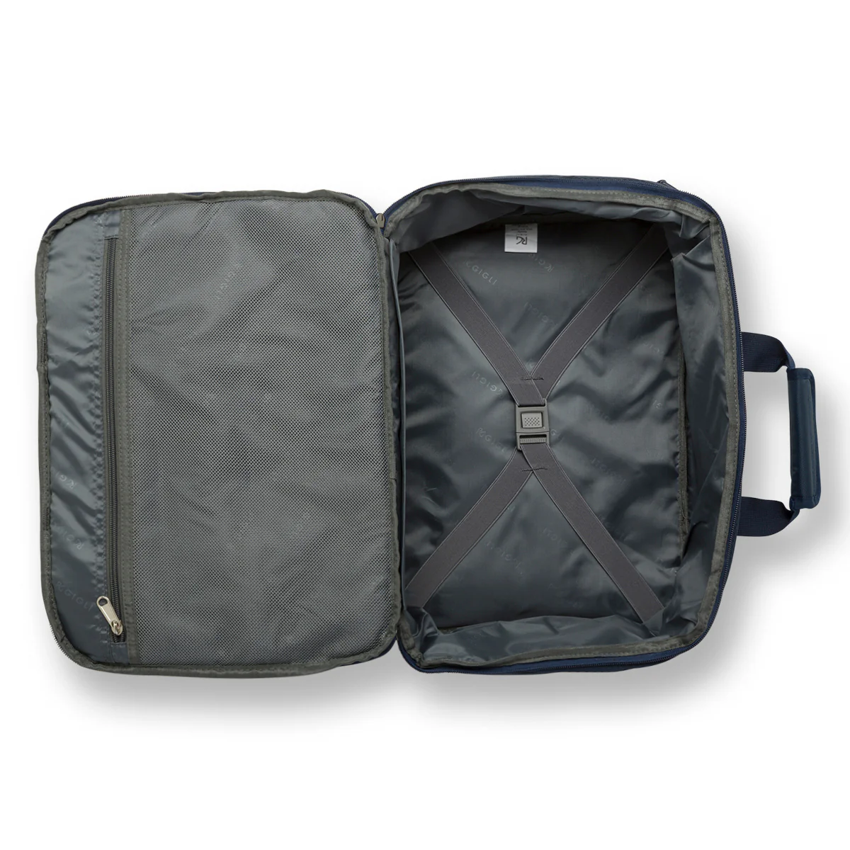 Borsa Zaino da Viaggio con zip Blu Romeo Gigli - Image 7