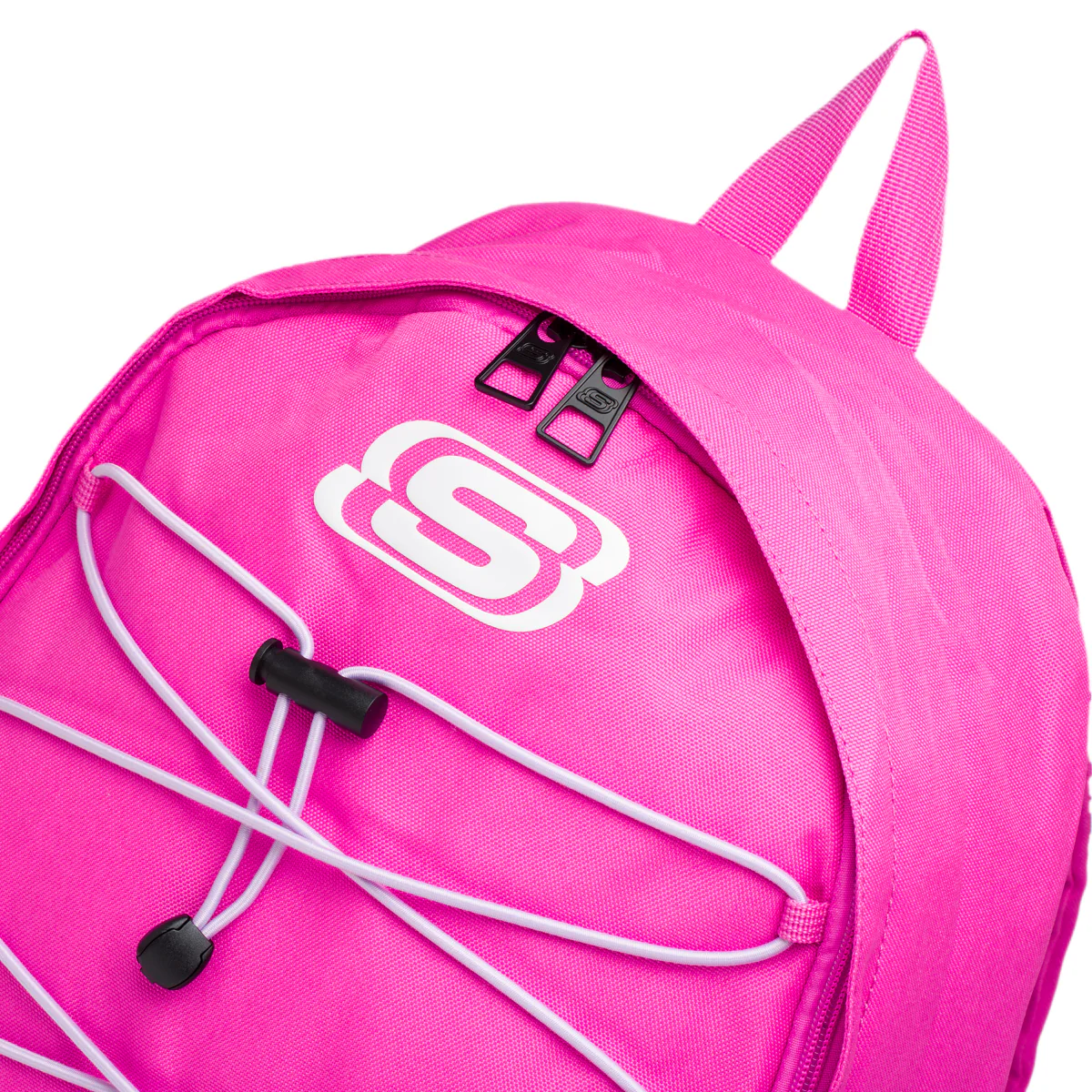 Zaino fucsia con lacci elastici Skechers - Image 4