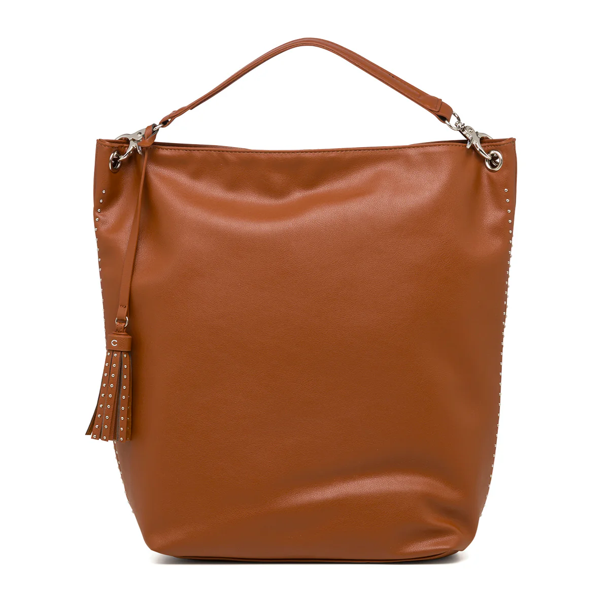 Zaino marrone da donna con borchiette Carrera Jeans Allie