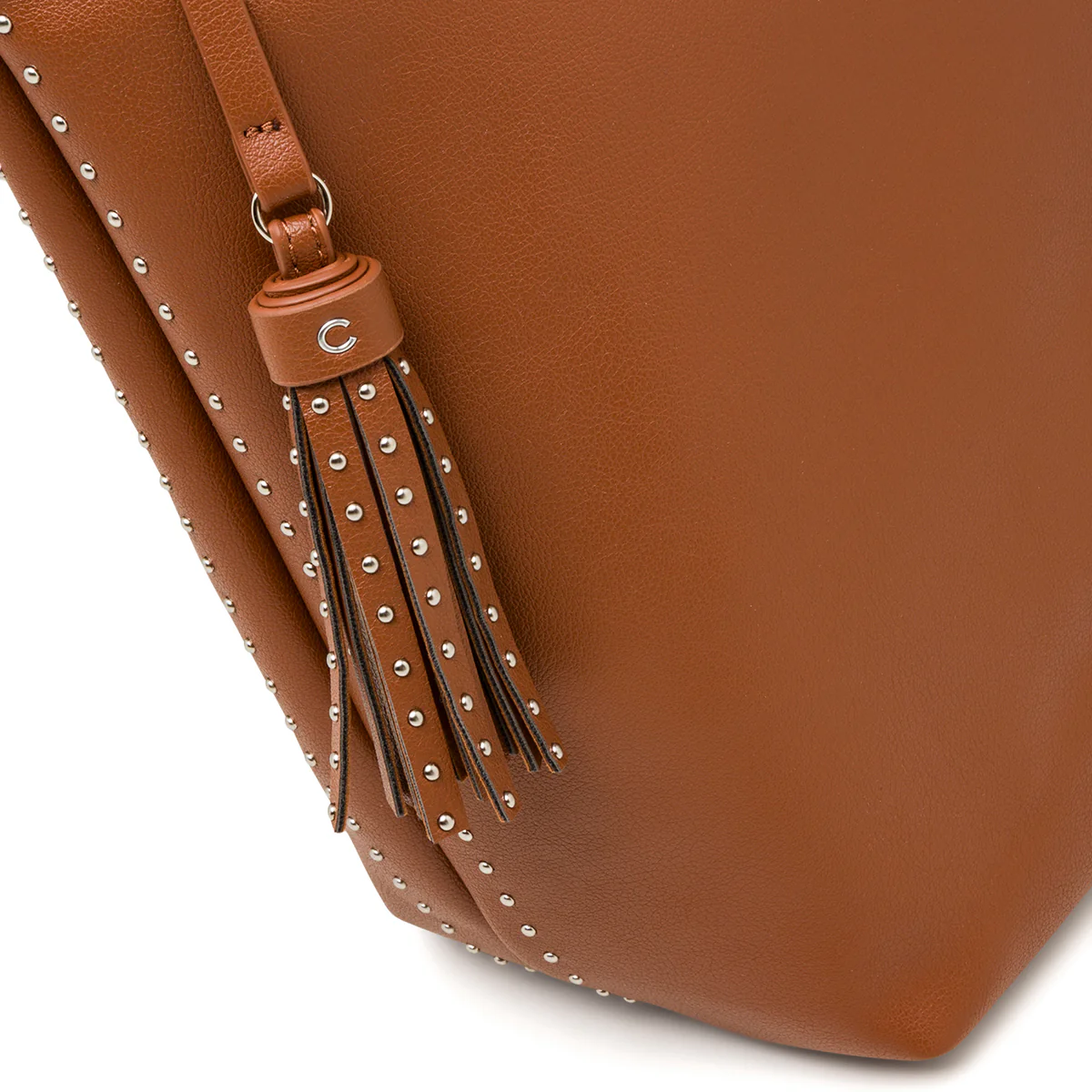 Zaino marrone da donna con borchiette Carrera Jeans Allie - Image 3