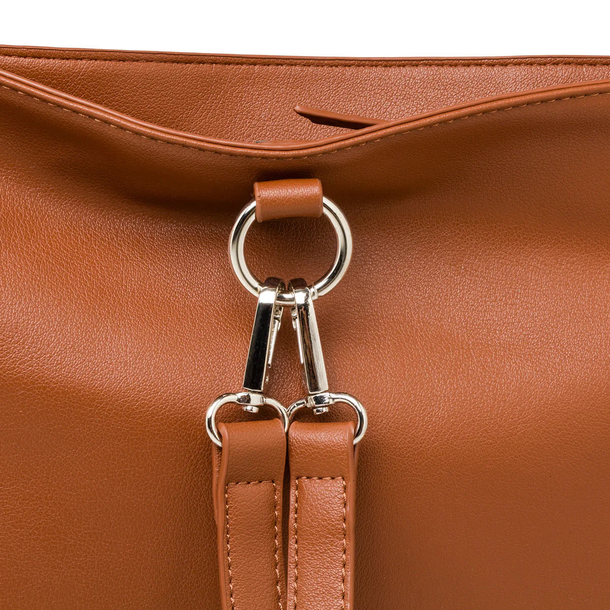 Zaino marrone da donna con borchiette Carrera Jeans Allie - Image 4