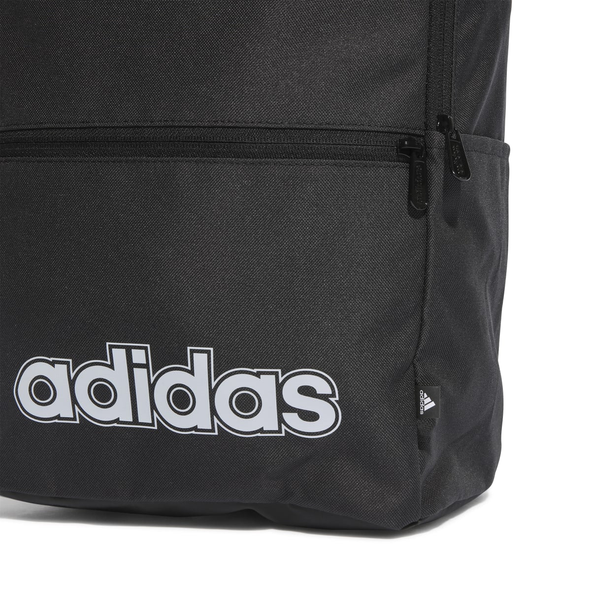 Zaino nero con logo bianco adidas Classic Foundation - Image 6