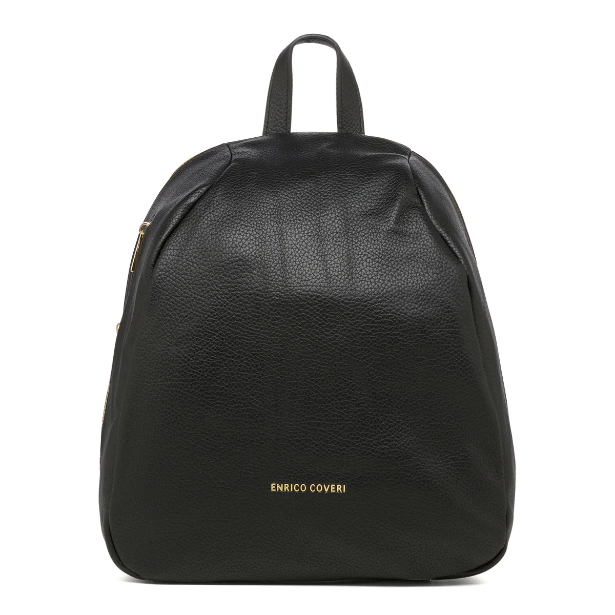 Zaino nero da Donna con dettagli dorati Enrico Coveri - Image 2