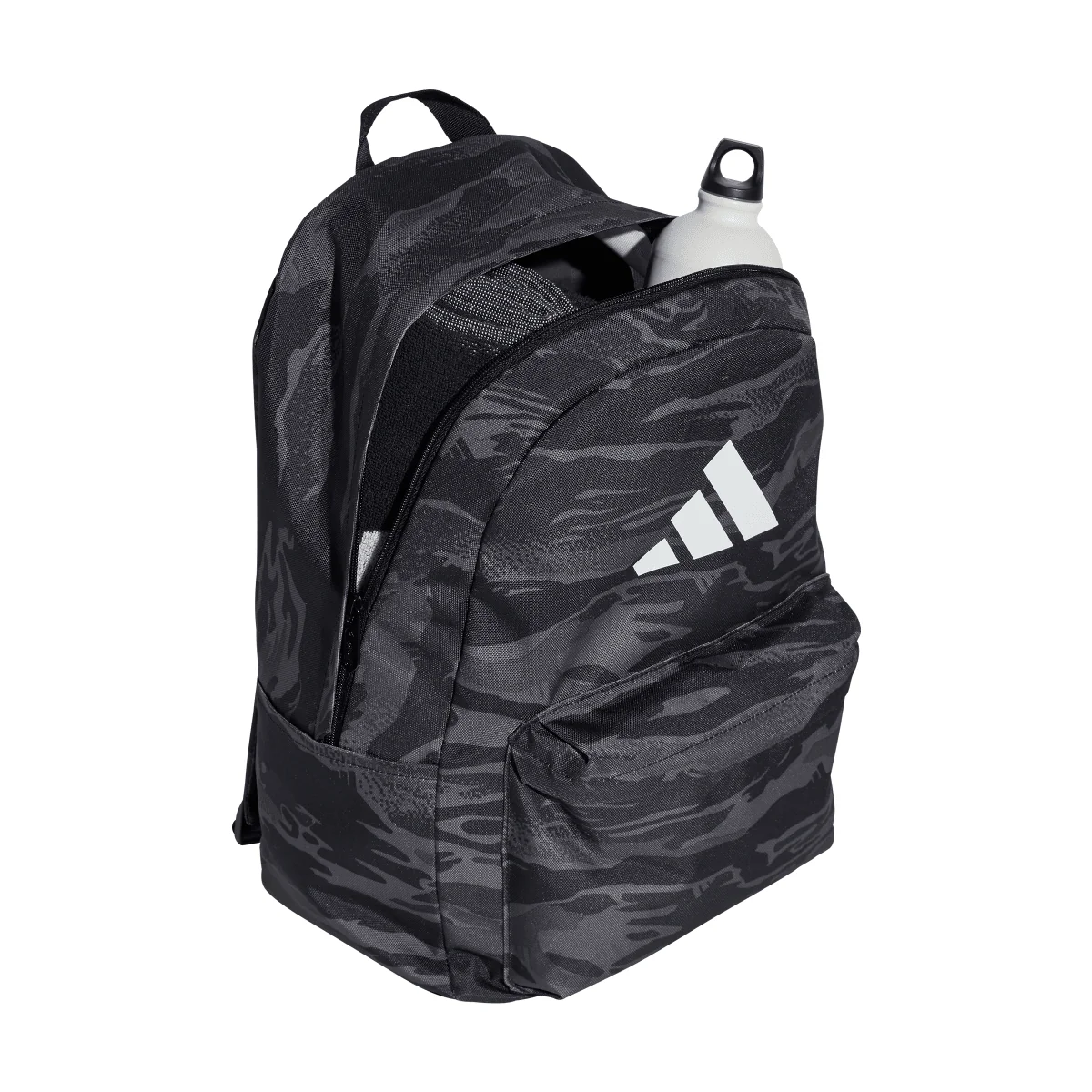 Zaino nero da Unisex con stampa camouflage Court Classico adidas - Image 3
