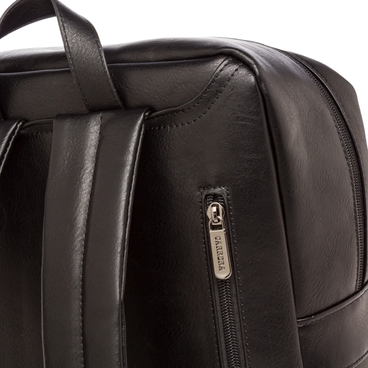Zaino nero da Uomo con zip laterale Carrera Jeans - Image 3