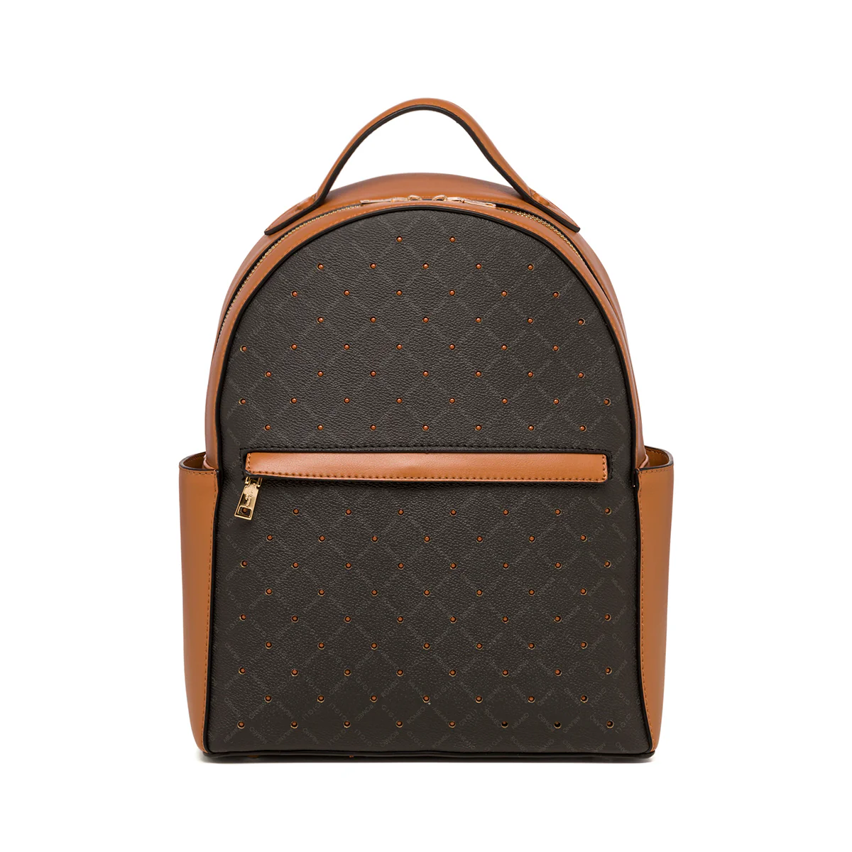 Zaino nero e marrone con monogramma da donna Romeo Gigli Milano Gama